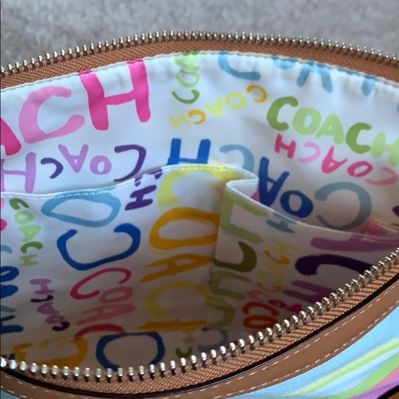 Colorful Coach purse - Picture 8 of 13